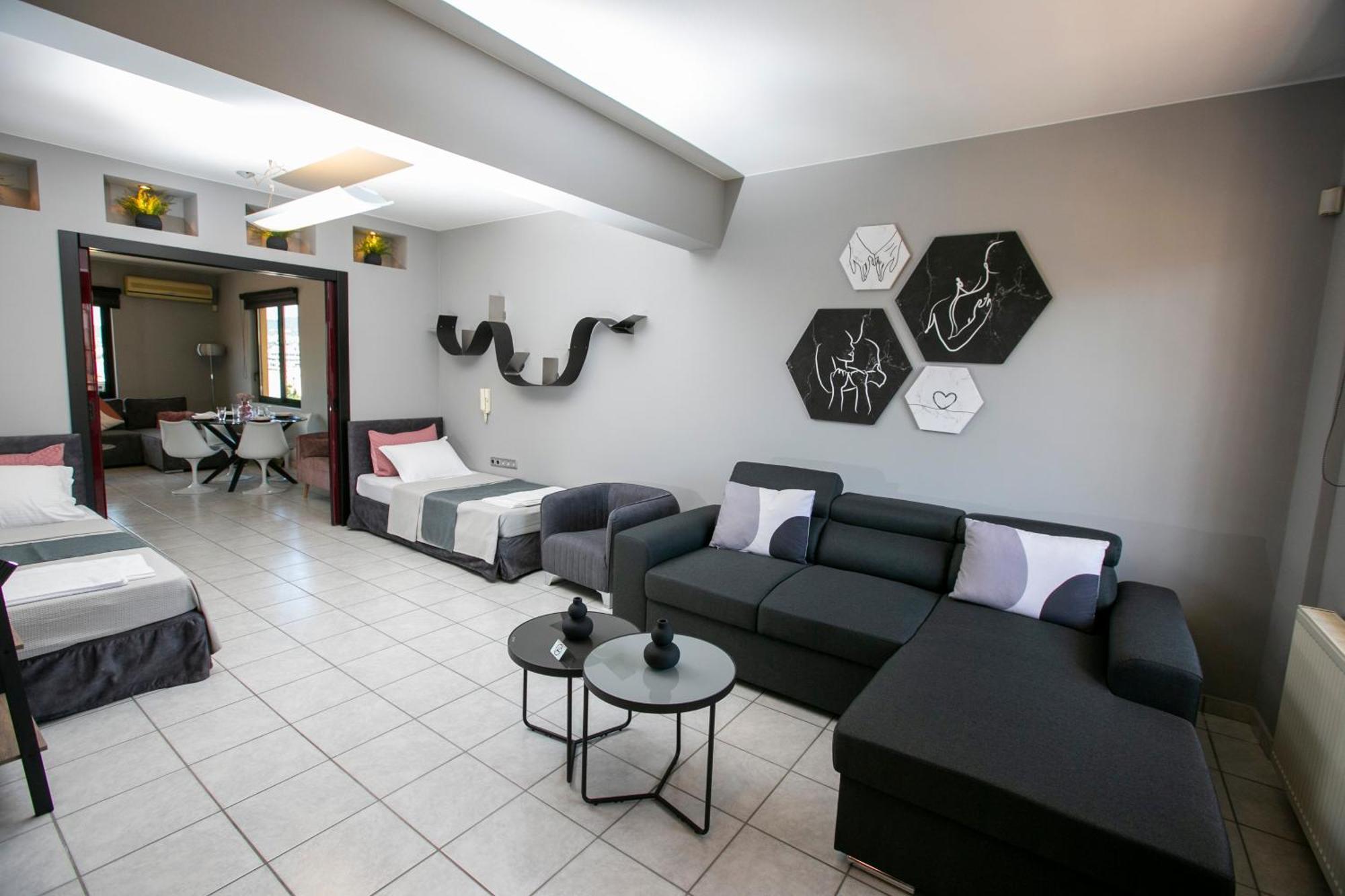 Castle View Luxury Apartment With Free Private Parking Kavála Eksteriør bilde