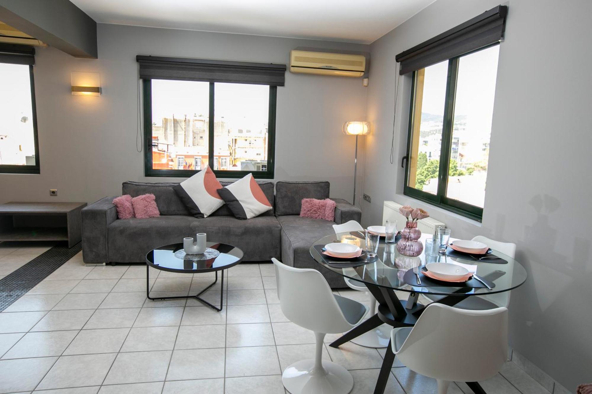 Castle View Luxury Apartment With Free Private Parking Kavála Eksteriør bilde